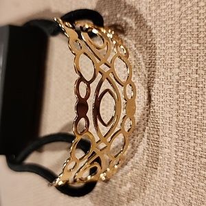 New Lulus Gold-Tone Ponytail Holder, NWT